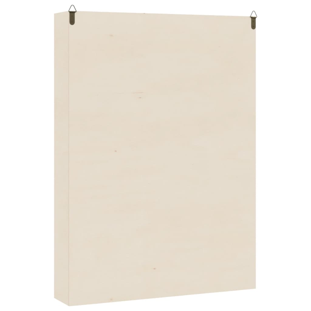 Vitrina de colecție din lemn cu 6 rafturi 40x8,5x55 cm GartenMobel Dekor