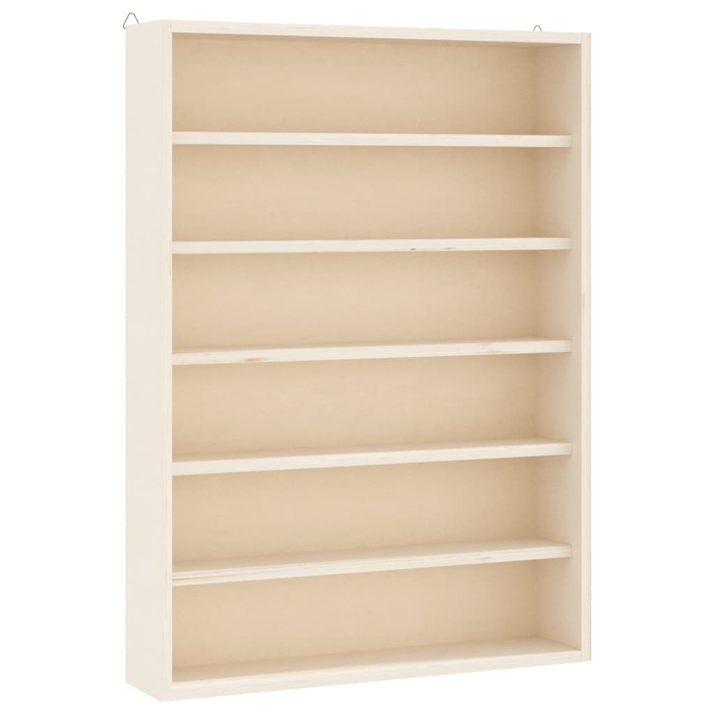Vitrina de colecție din lemn cu 6 rafturi 40x8,5x55 cm GartenMobel Dekor
