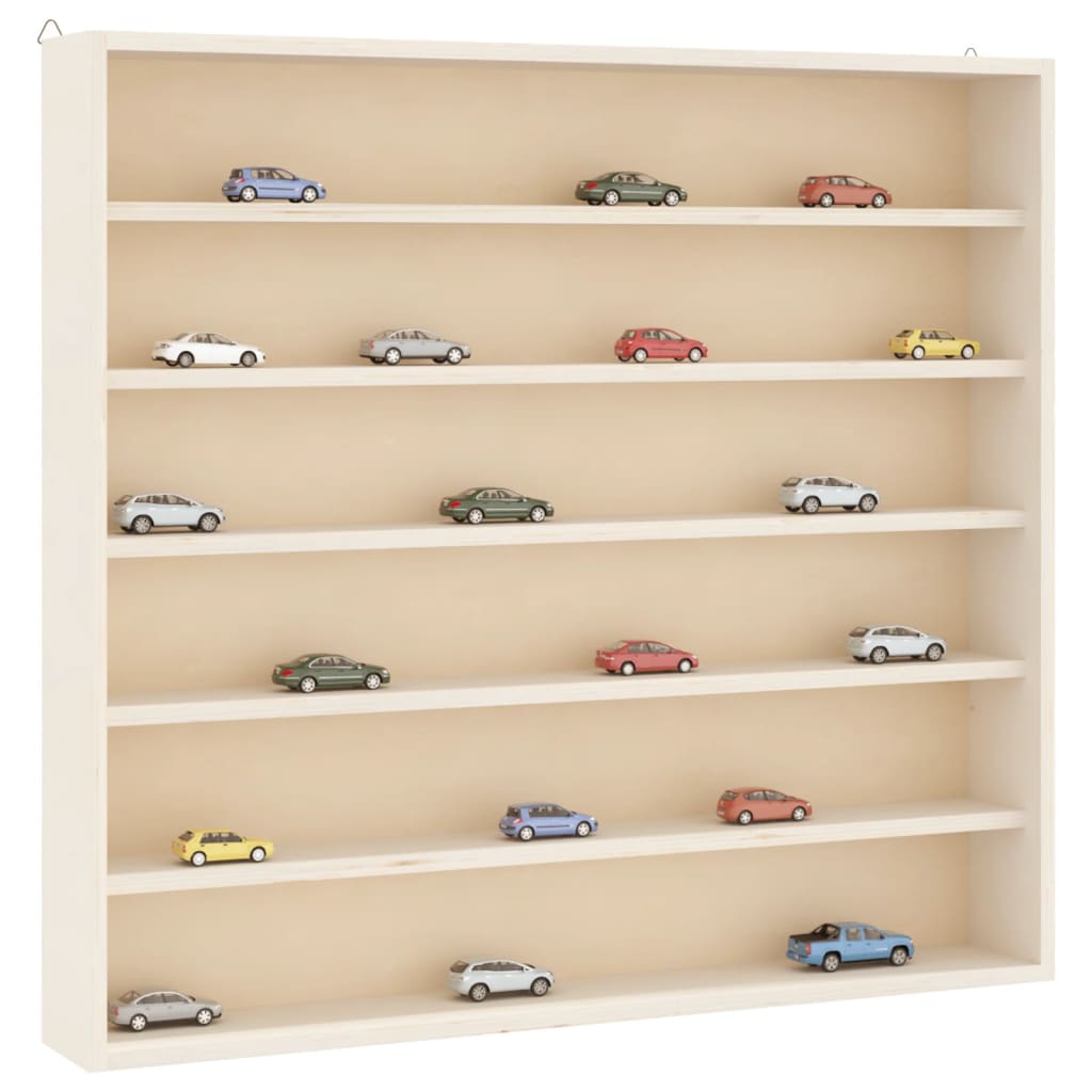 Vitrina de colecție din lemn cu 6 rafturi 60x8,5x55 cm GartenMobel Dekor