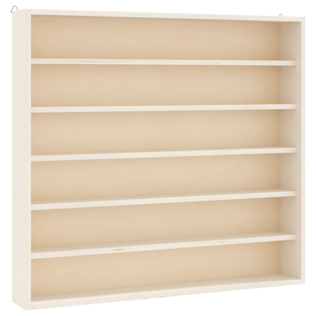 Vitrina de colecție din lemn cu 6 rafturi 60x8,5x55 cm GartenMobel Dekor