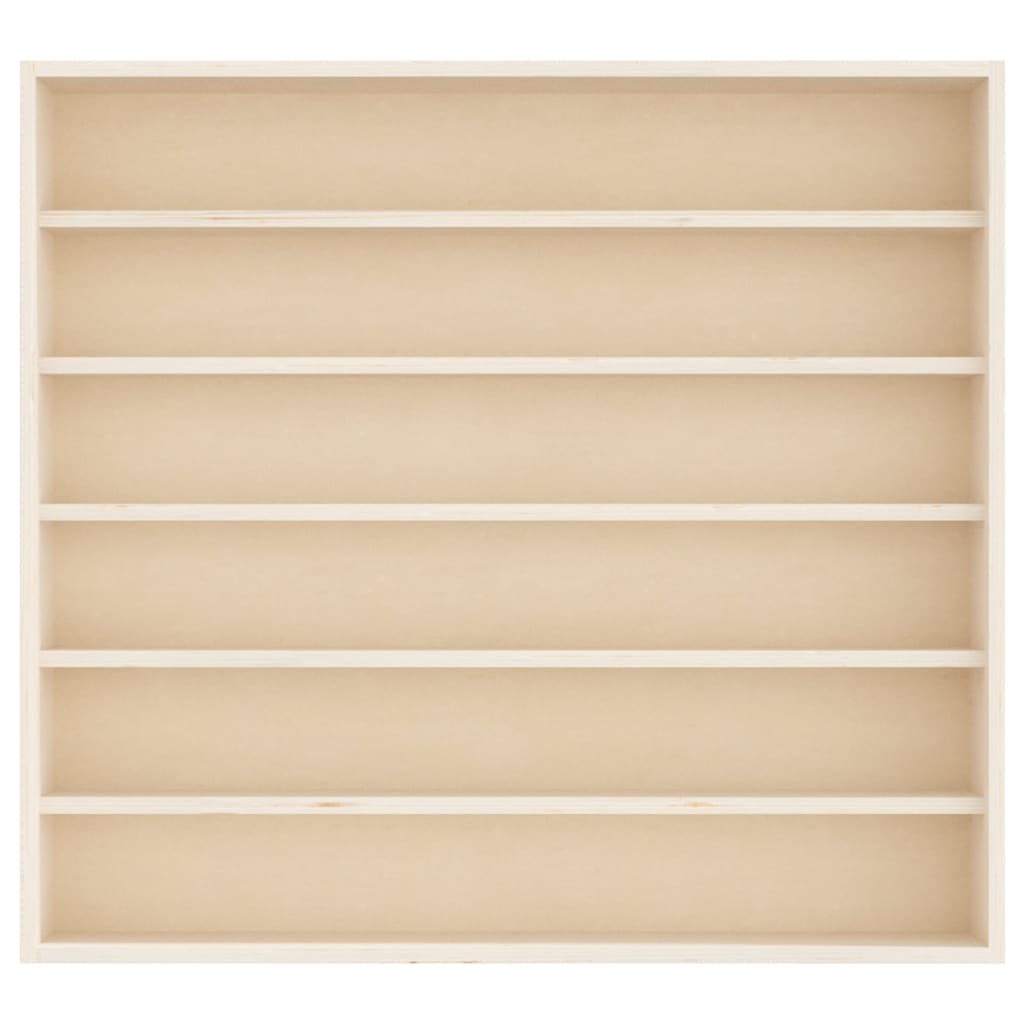 Vitrina de colecție din lemn cu 6 rafturi 60x8,5x55 cm GartenMobel Dekor