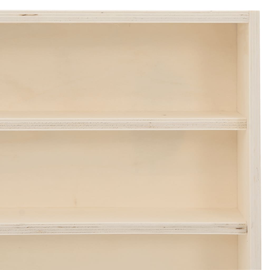 Vitrina de colecție din lemn cu 6 rafturi 60x8,5x55 cm GartenMobel Dekor