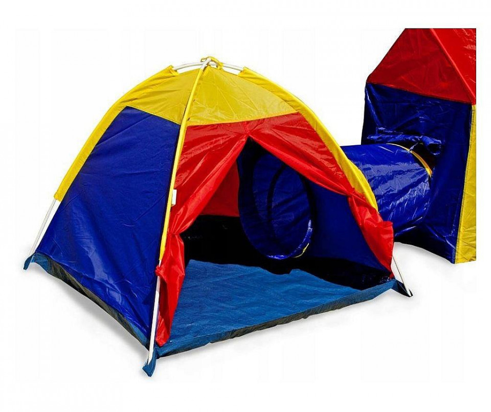 Set corturi de joaca 5 in 1 cu tunele si casuta, pliabil, pentru interior si exterior, multicolor Household NewTrend