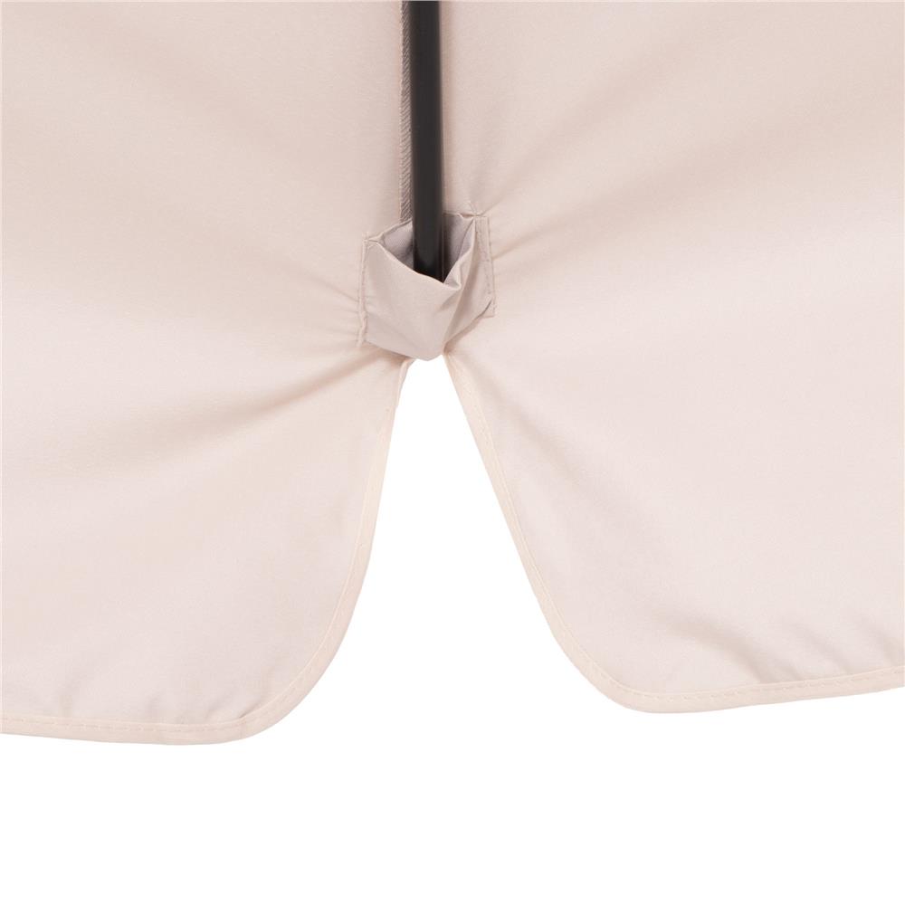 Umbrela de gradina cu brat lateral banana, cu husa, 300cm, bej Household NewTrend