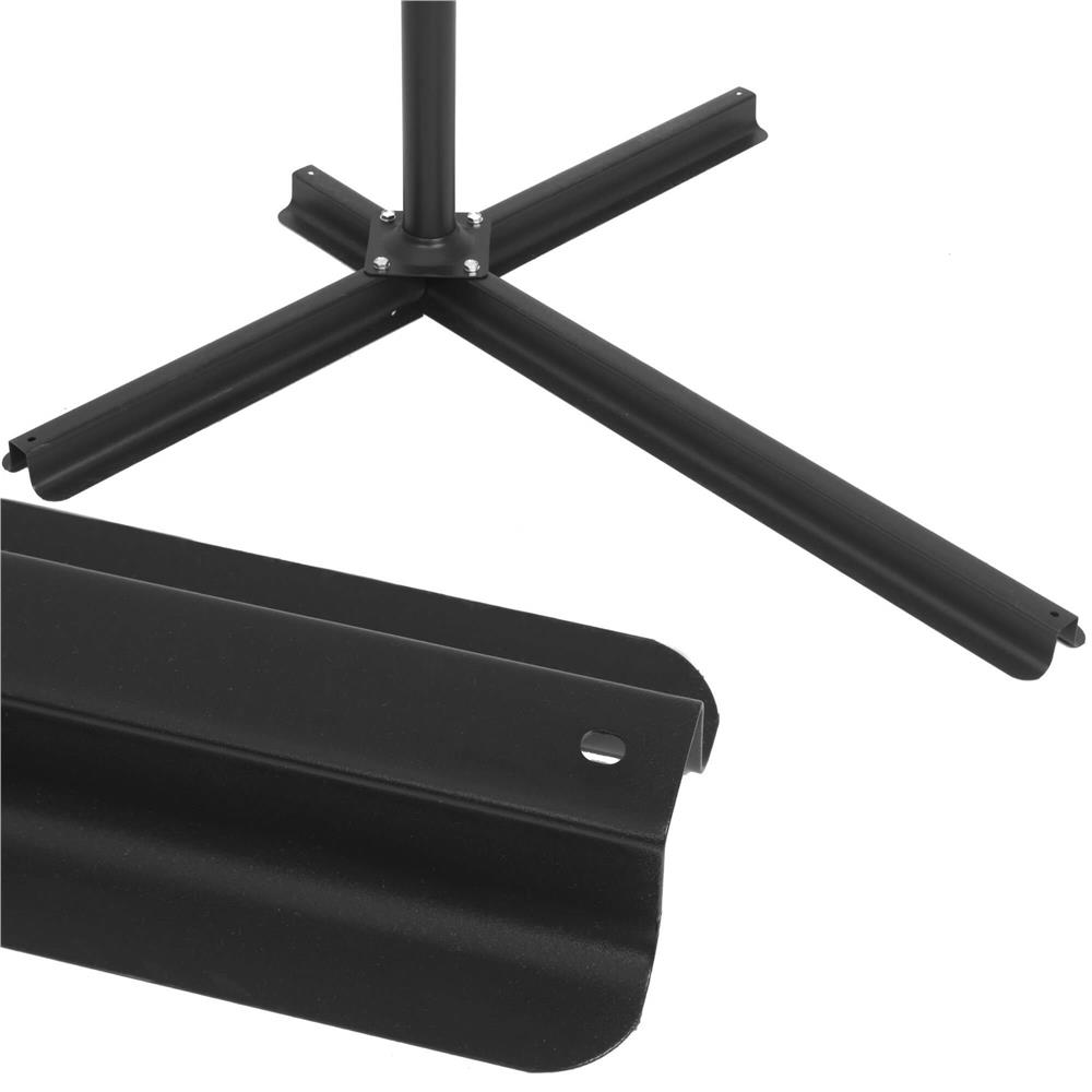 Umbrela de gradina cu brat lateral banana, cu husa, 300cm, bej Household NewTrend