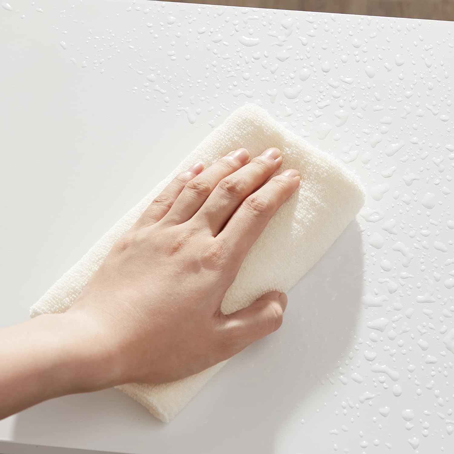 VASAGLE Dulap lavoar baie, cu 2 usi si un compartiment deschis cu rafturi reglabile, 90x30x60cm, alb Household NewTrend