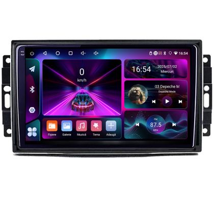 Navigatie Chrysler Jeep A-202  4+64 InCell Display 1K Android Waze USB Navigatie Internet Youtube Radio CarStore Technology