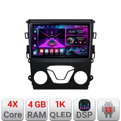 Navigatie Ford Mondeo 2013-2020 A-377  4+64 InCell Display 1K Android Waze USB Navigatie Internet Youtube Radio CarStore Technology
