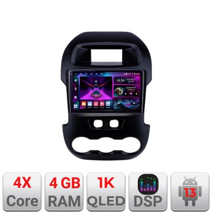 Navigatie Ford Ranger 2011-2015  4+64 InCell Display 1K Android Waze USB Navigatie Internet Youtube Radio CarStore Technology