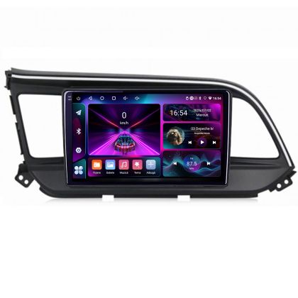 Navigatie Hyundai Elantra 2018- A-1581  4+64 InCell Display 1K Android Waze USB Navigatie Internet Youtube Radio CarStore Technology