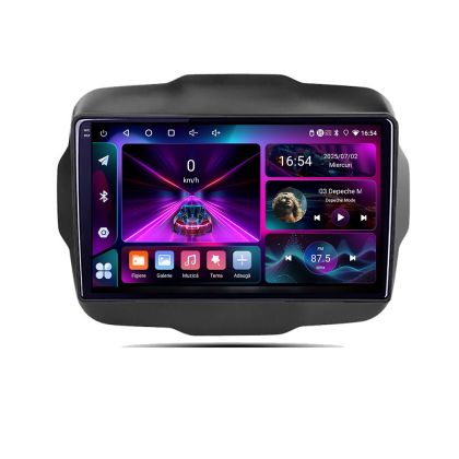 Navigatie Jeep Renegade 2015-2020 A-500  4+64 InCell Display 1K Android Waze USB Navigatie Internet Youtube Radio CarStore Technology