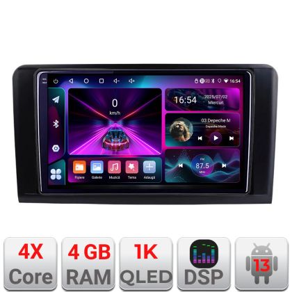 Navigatie Mercedes ML GL A-213  4+64 InCell Display 1K Android Waze USB Navigatie Internet Youtube Radio CarStore Technology