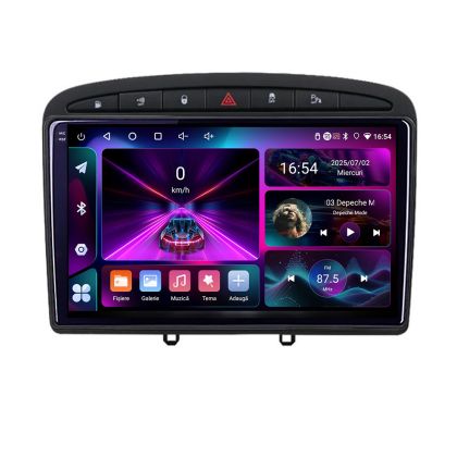 Navigatie Peugeot 308 Quad Core A-038  4+64 InCell Display 1K Android Waze USB Navigatie Internet Youtube Radio CarStore Technology
