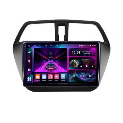 Navigatie Suzuki S-Cross Quad Core A-337  4+64 InCell Display 1K Android Waze USB Navigatie Internet Youtube Radio CarStore Technology