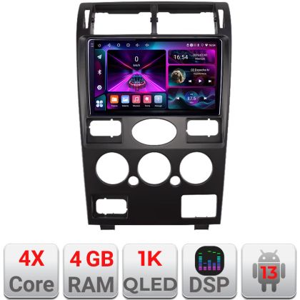 Navigatie Ford Mondeo 2004-2007 dedicata Android radio gps internet 4+64 InCell Display 1K kit-mondeo2001+EDT-E209-RK CarStore Technology