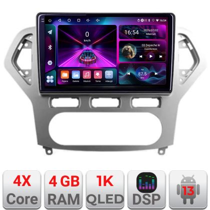 Navigatie Ford Mondeo 2006-2010 A-MONDEO-AC  4+64 InCell Display 1K Android Waze USB Navigatie Internet Youtube Radio CarStore Technology