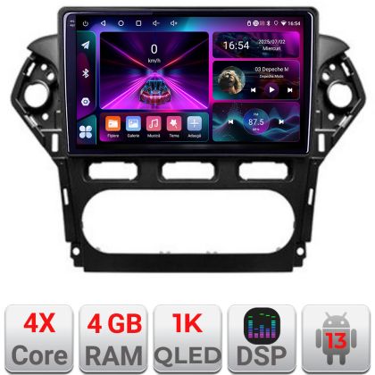 Navigatie Ford Mondeo 2010-2014 A-MONDEO-CLIMA  4+64 InCell Display 1K Android Waze USB Navigatie Internet Youtube Radio CarStore Technology