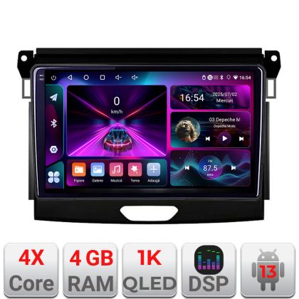 Navigatie Ford Ranger A-574  4+64 InCell Display 1K Android Waze USB Navigatie Internet Youtube Radio CarStore Technology