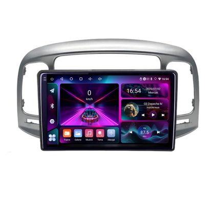 Navigatie Hyundai Accent 2006-2012 A-ACCENT  4+64 InCell Display 1K Android Waze USB Navigatie Internet Youtube Radio CarStore Technology