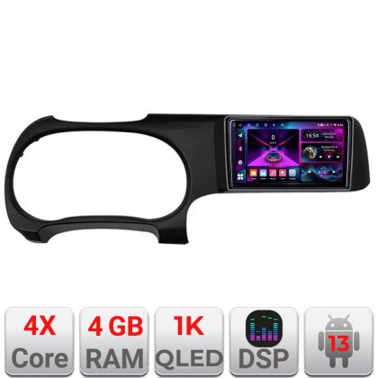 Navigatie Hyundai I10 2020 A-I10  4+64 InCell Display 1K Android Waze USB Navigatie Internet Youtube Radio CarStore Technology