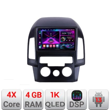 Navigatie Hyundai I30 2009-2012 clima manuala A-I30AC 4+64 InCell Display 1K Android Waze USB Navigatie Internet Youtube Radio CarStore Technology