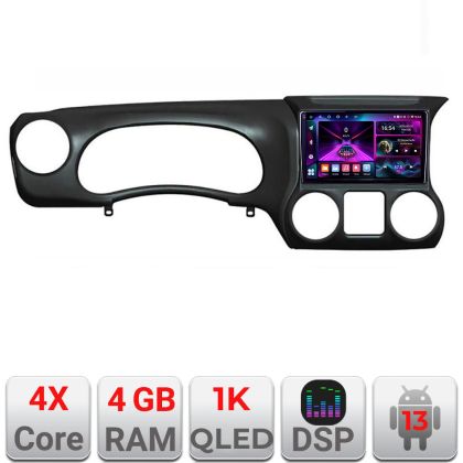 Navigatie Jeep Wrangler 2011-2014 A-WR  4+64 InCell Display 1K Android Waze USB Navigatie Internet Youtube Radio CarStore Technology