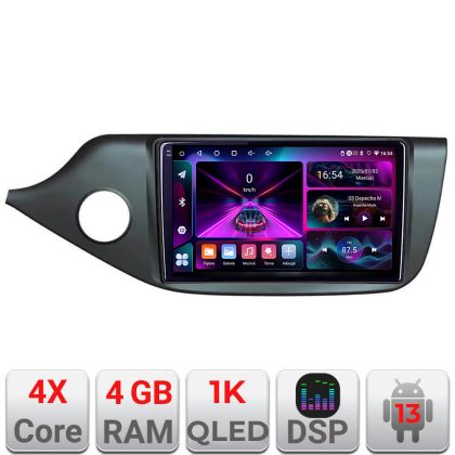 Navigatie Kia Ceed 2012-2018 A-KI39  4+64 InCell Display 1K Android Waze USB Navigatie Internet Youtube Radio CarStore Technology