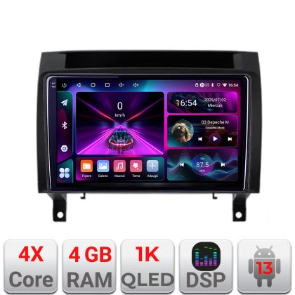 Navigatie Mercedes SLK 2004-2011 A-SLK  4+64 InCell Display 1K Android Waze USB Navigatie Internet Youtube Radio CarStore Technology