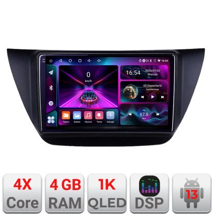 Navigatie Mitubishi Lancer 2001-2007 A-LANCER07  4+64 InCell Display 1K Android Waze USB Navigatie Internet Youtube Radio CarStore Technology
