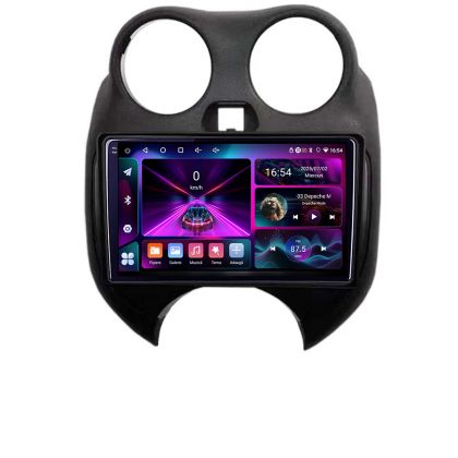 Navigatie Nissan Micra 2010-2014 Android radio gps internet 4+64 InCell Display 1K KIT-micra2010+EDT-E209-RK CarStore Technology