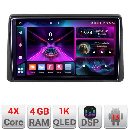 Navigatie Opel Movano Renault Master 2020- Android radio gps internet  4+64 InCell Display 1K kit-master+EDT-E210-RK CarStore Technology