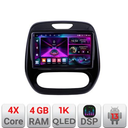 Navigatie Renault Captur A-CAPTUR  4+64 InCell Display 1K Android Waze USB Navigatie Internet Youtube Radio CarStore Technology