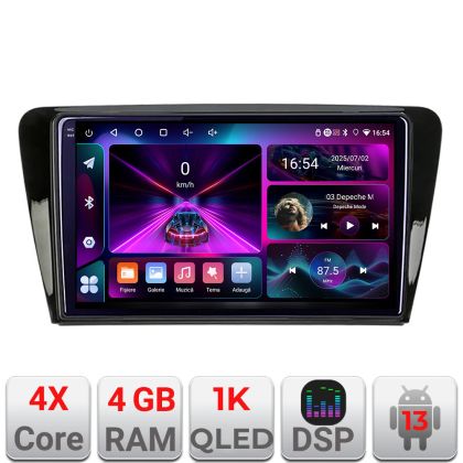 Navigatie Skoda Rapid Seat Toledo 2013+ Android radio gps internet 4+64 InCell Display 1K Kit-rapid+EDT-E209-RK CarStore Technology