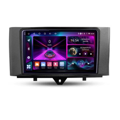 Navigatie Smart For Two 2010-2015 A-Smart10  4+64 InCell Display 1K Android Waze USB Navigatie Internet Youtube Radio CarStore Technology