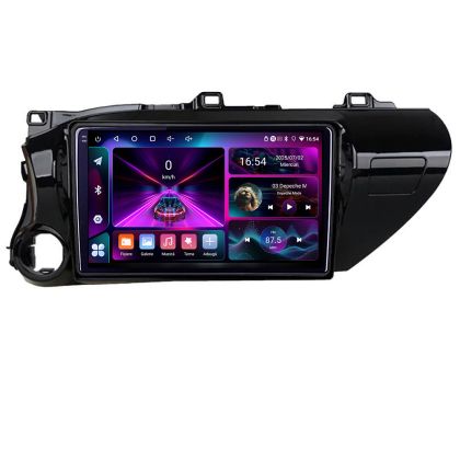 Navigatie Toyota Hilux 2016- A-TY59  4+64 InCell Display 1K Android Waze USB Navigatie Internet Youtube Radio CarStore Technology