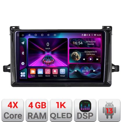 Navigatie Toyota Prius dupa 2015 A-TY50  4+64 InCell Display 1K Android Waze USB Navigatie Internet Youtube Radio CarStore Technology