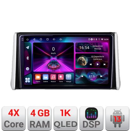 Navigatie Toyota RAV4 2018  4+64 InCell Display 1K Android Waze USB Navigatie Internet Youtube Radio CarStore Technology