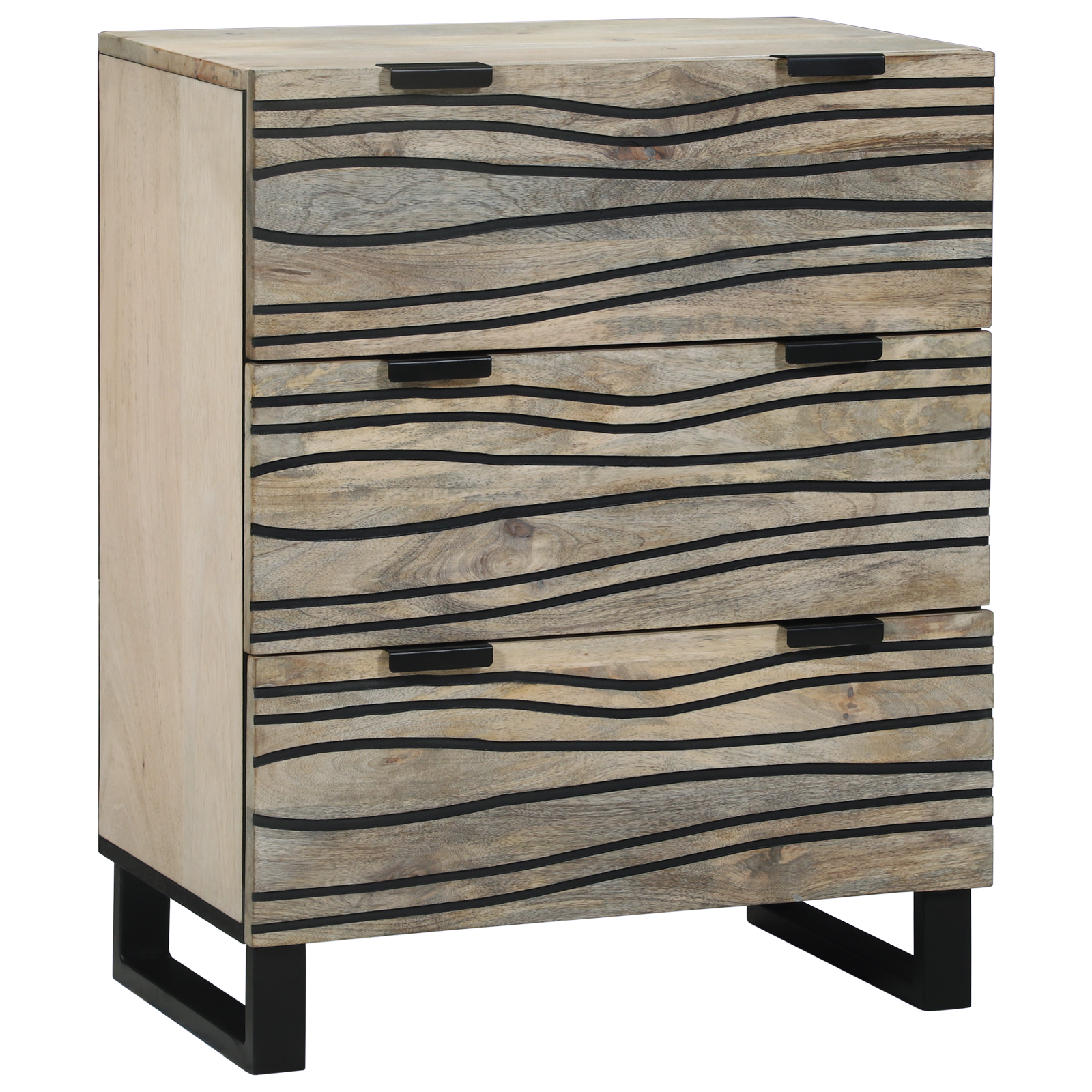 Bufeturi cu sertar Altele cu depozitare 2 pcs Alb 60 x 33,5 x 75 cm GartenMobel Dekor