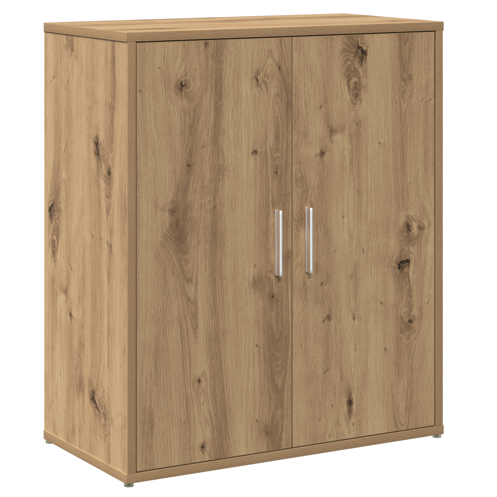 Bufet 2 pcs stejar artizanal 60 x 31 x 70 cm Lemn compozit GartenMobel Dekor
