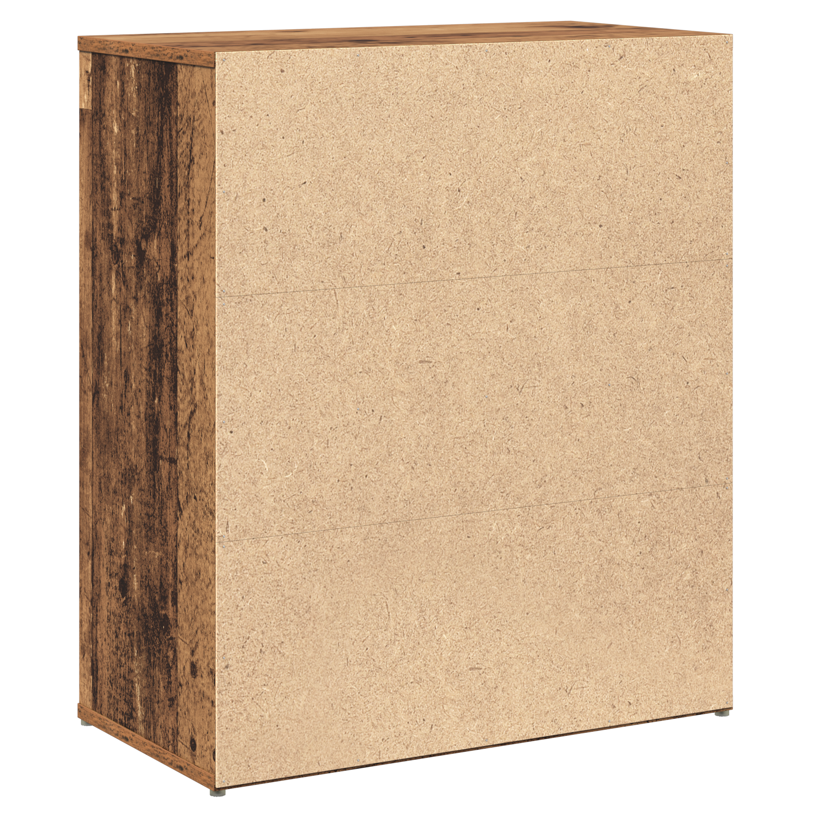 Bufet cu raft 2 pcs Lemn vechi 60 x 31 x 70 cm Lemn compozit GartenMobel Dekor