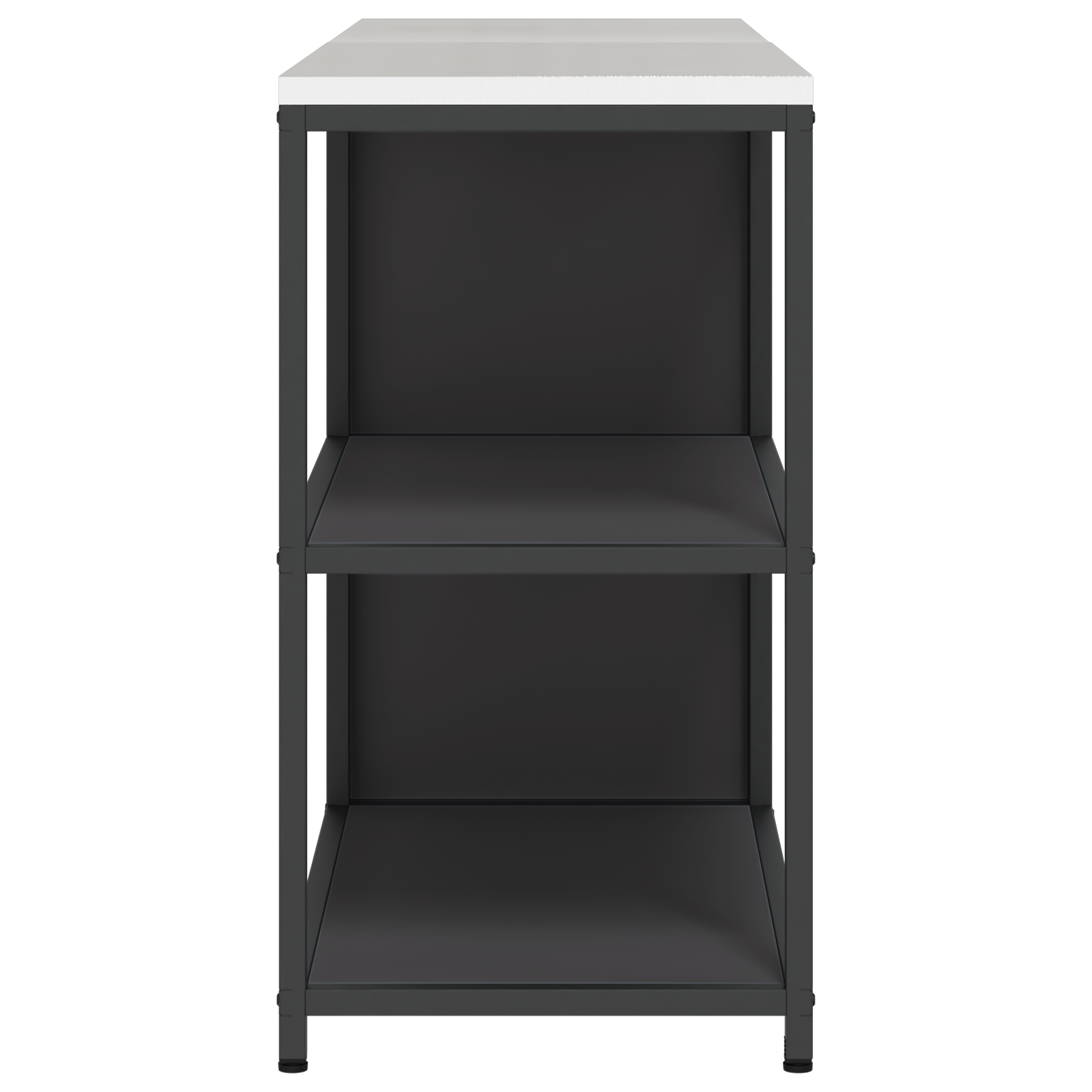 Set de depozitare pentru bucătărie 2 pcs Negru 150 x 50 x 92 cm GartenMobel Dekor