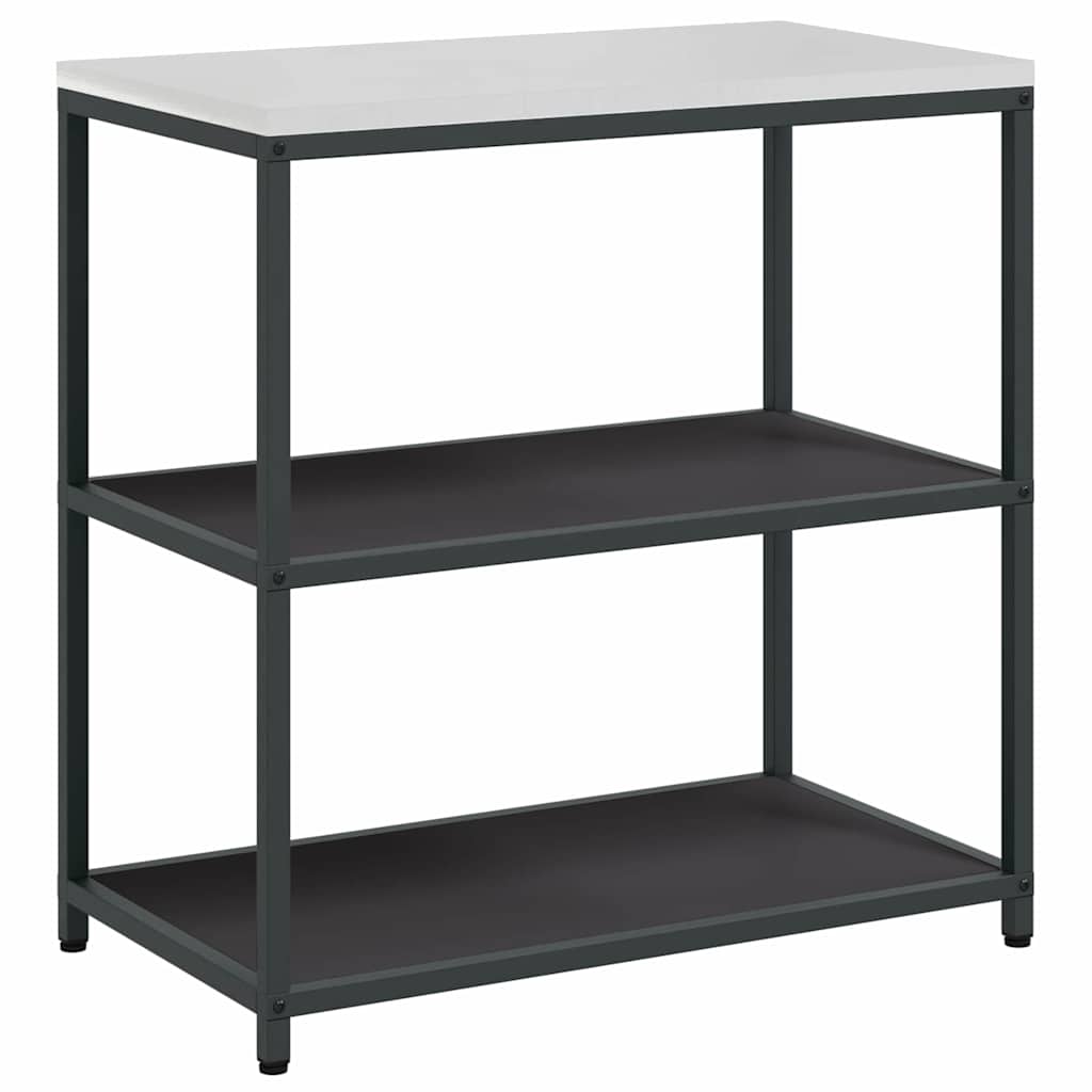 Set de Depozitare pentru Bucătărie 3 pcs Negru 210 x 50 x 92 cm GartenMobel Dekor