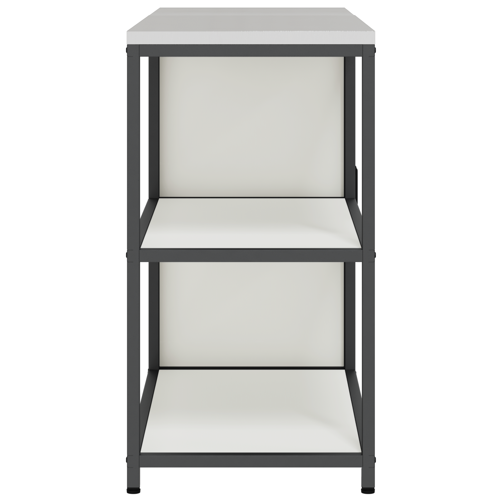 Set de depozitare pentru bucătărie 2 pcs Alb 150 x 50 x 92 cm GartenMobel Dekor