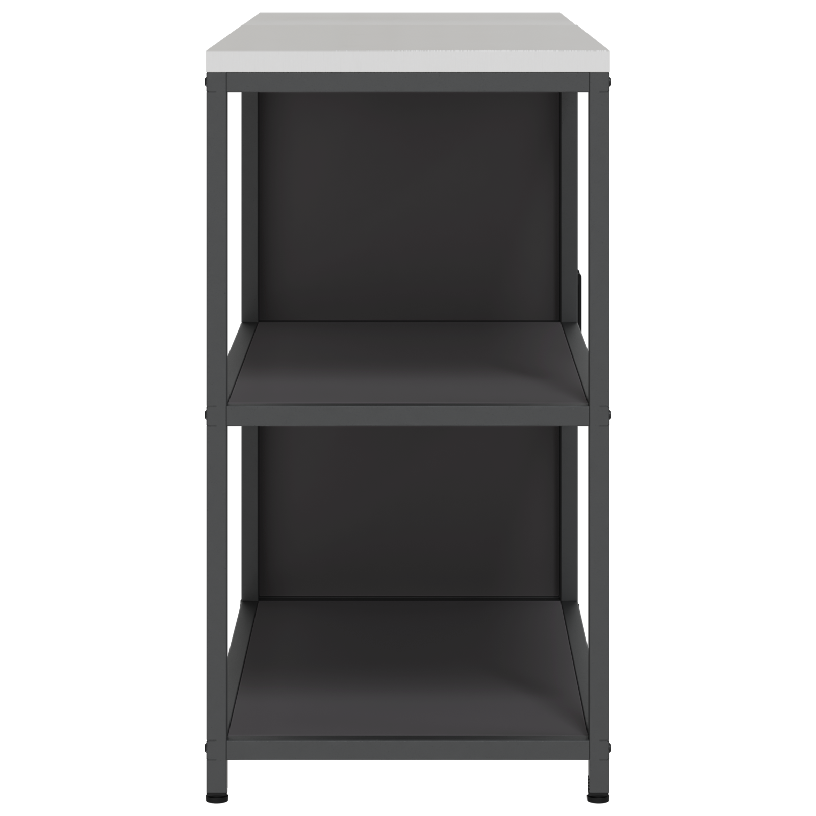 Set de depozitare pentru bucătărie 2 pcs Negru 150 x 50 x 92 cm GartenMobel Dekor