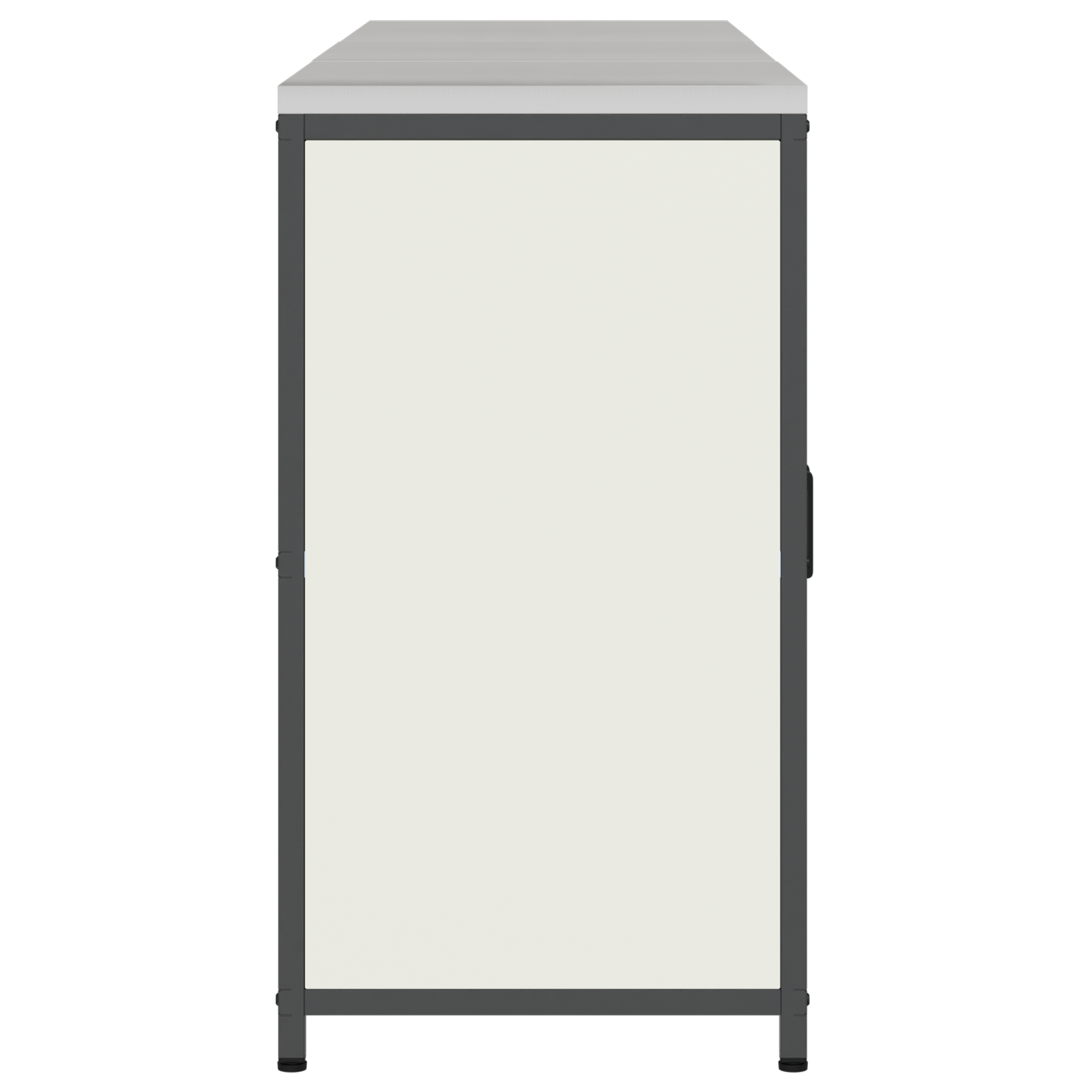 Set de depozitare pentru bucătărie 3 pcs Alb 180 x 50 x 92 cm GartenMobel Dekor
