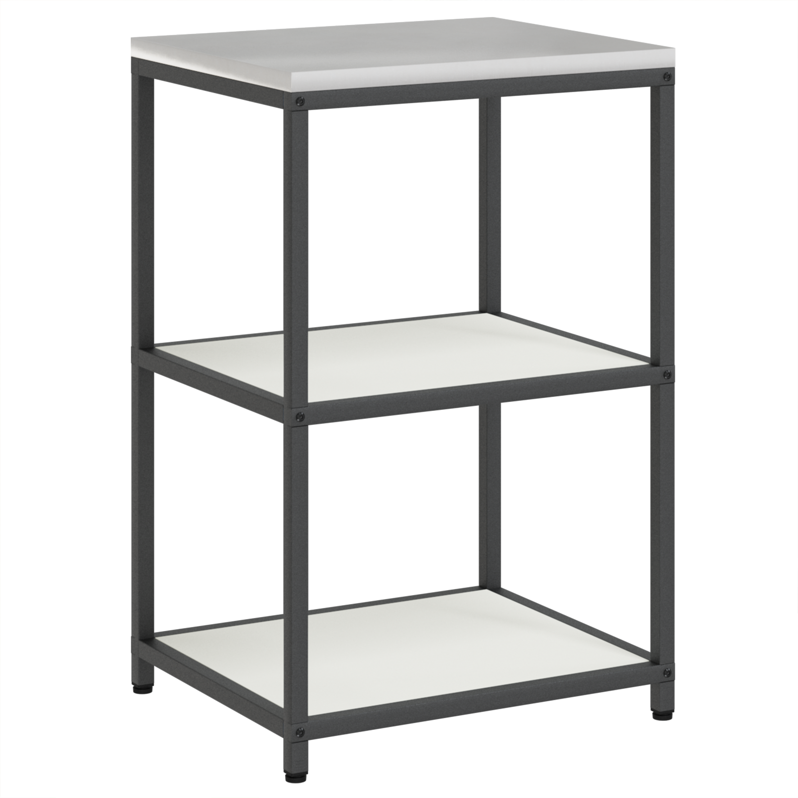 Set de depozitare pentru bucătărie 3 pcs Alb 180 x 50 x 92 cm GartenMobel Dekor
