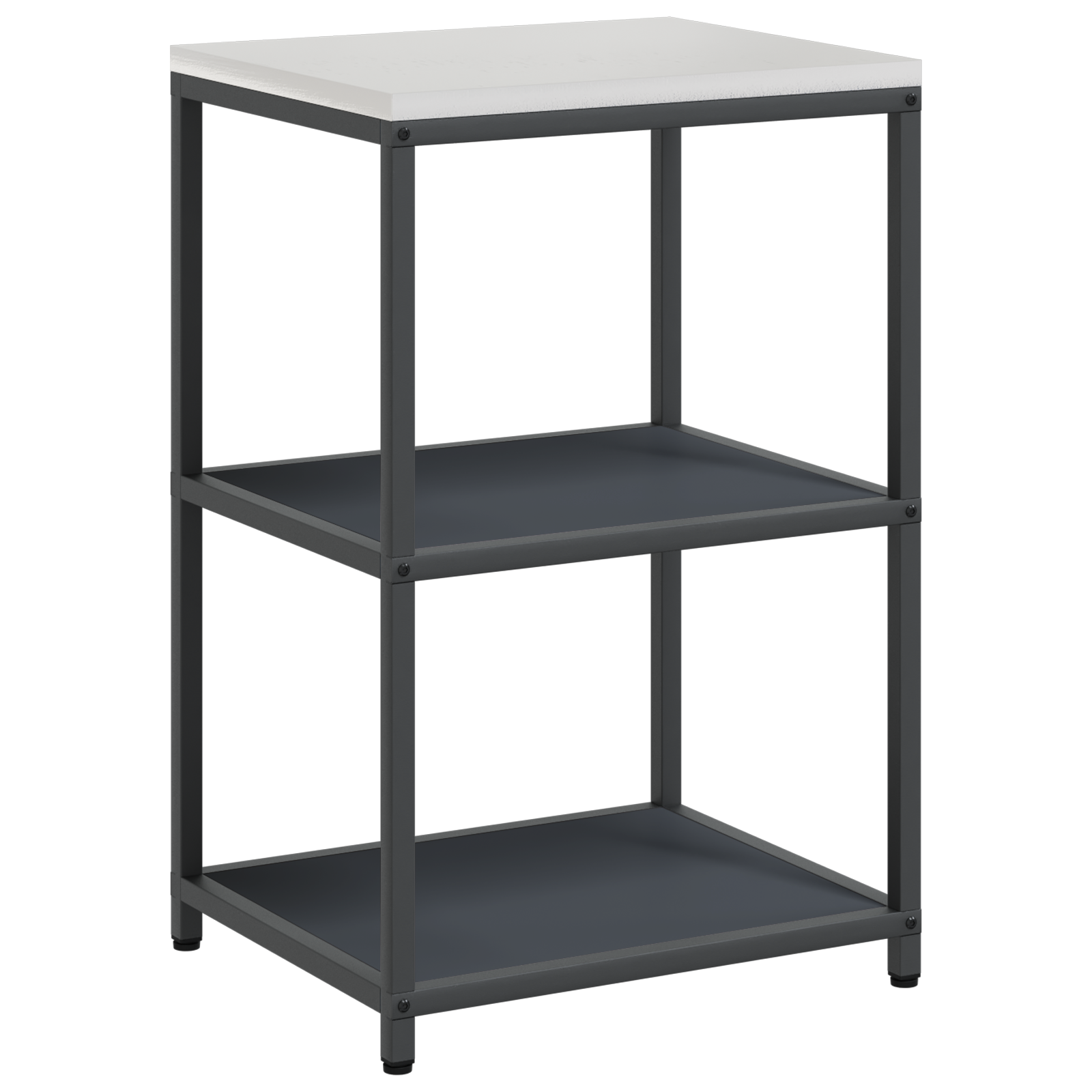 Set de depozitare pentru bucătărie cu raft cu depozitare cu ușă Ajustabil 2 pcs Antracit GartenMobel Dekor