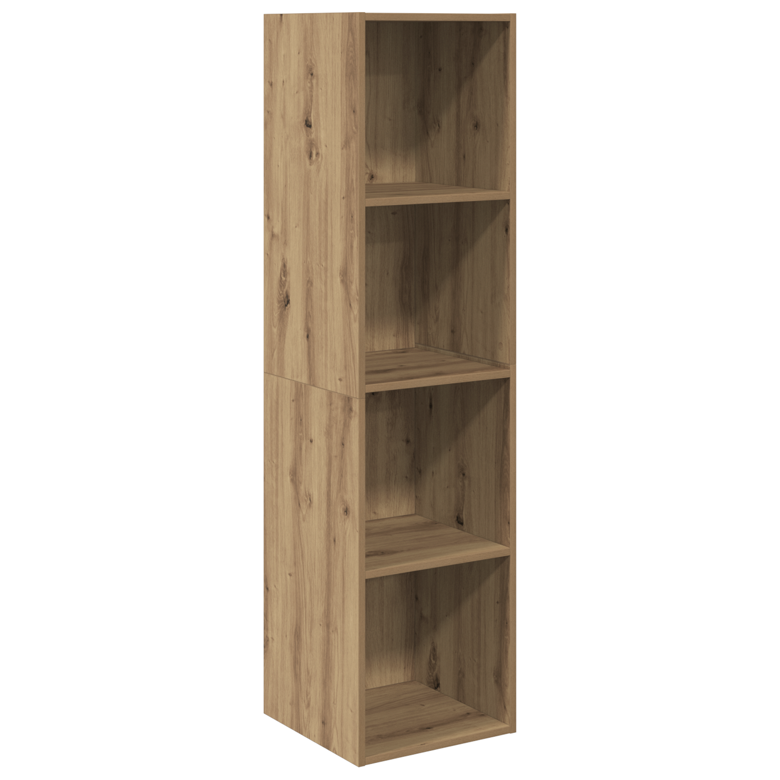 Set comodă TV 4 pcs stejar artizanal Lemn compozit GartenMobel Dekor
