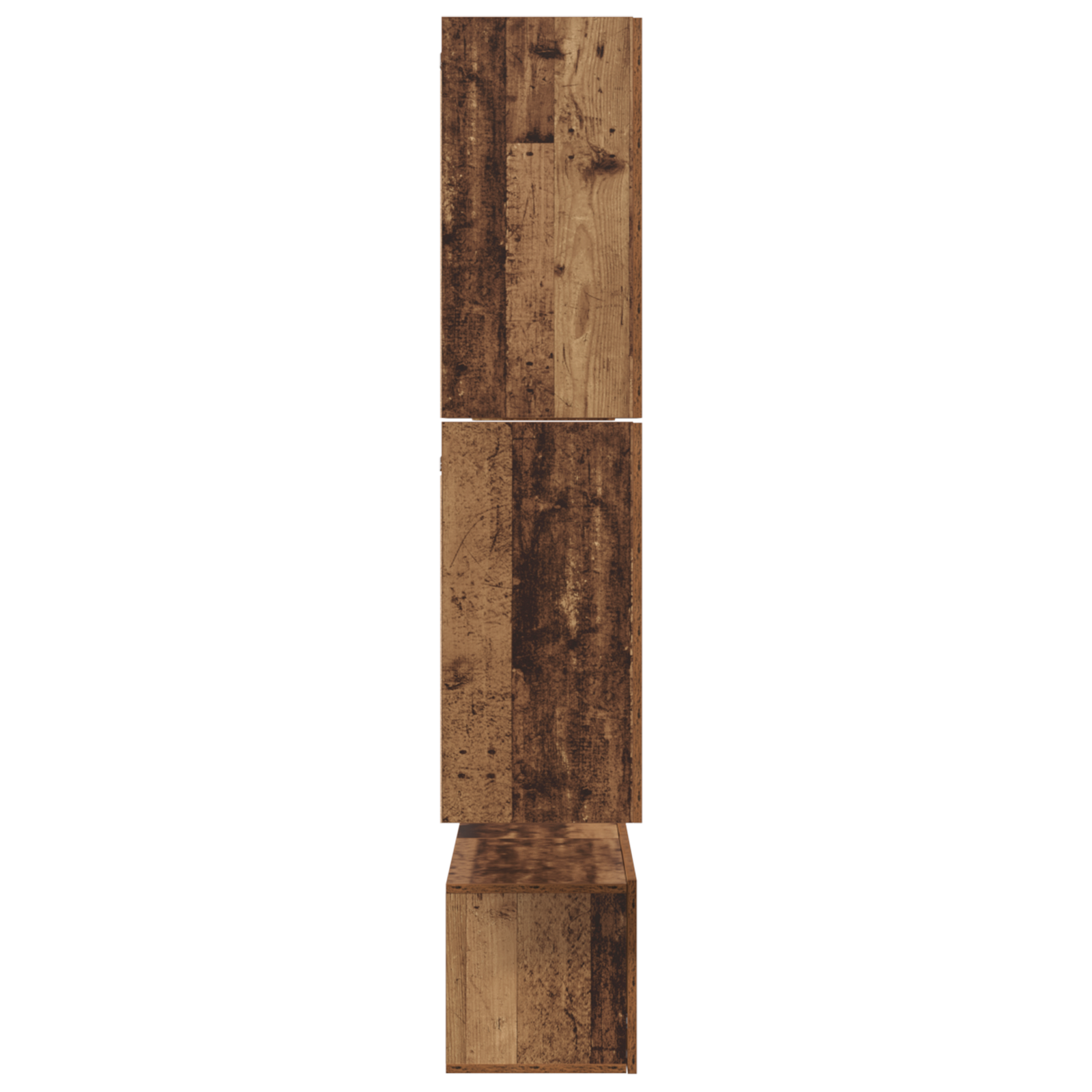 Set comodă TV 7 pcs Lemn vechi 80 x 30 x 30.5 cm Lemn compozit GartenMobel Dekor