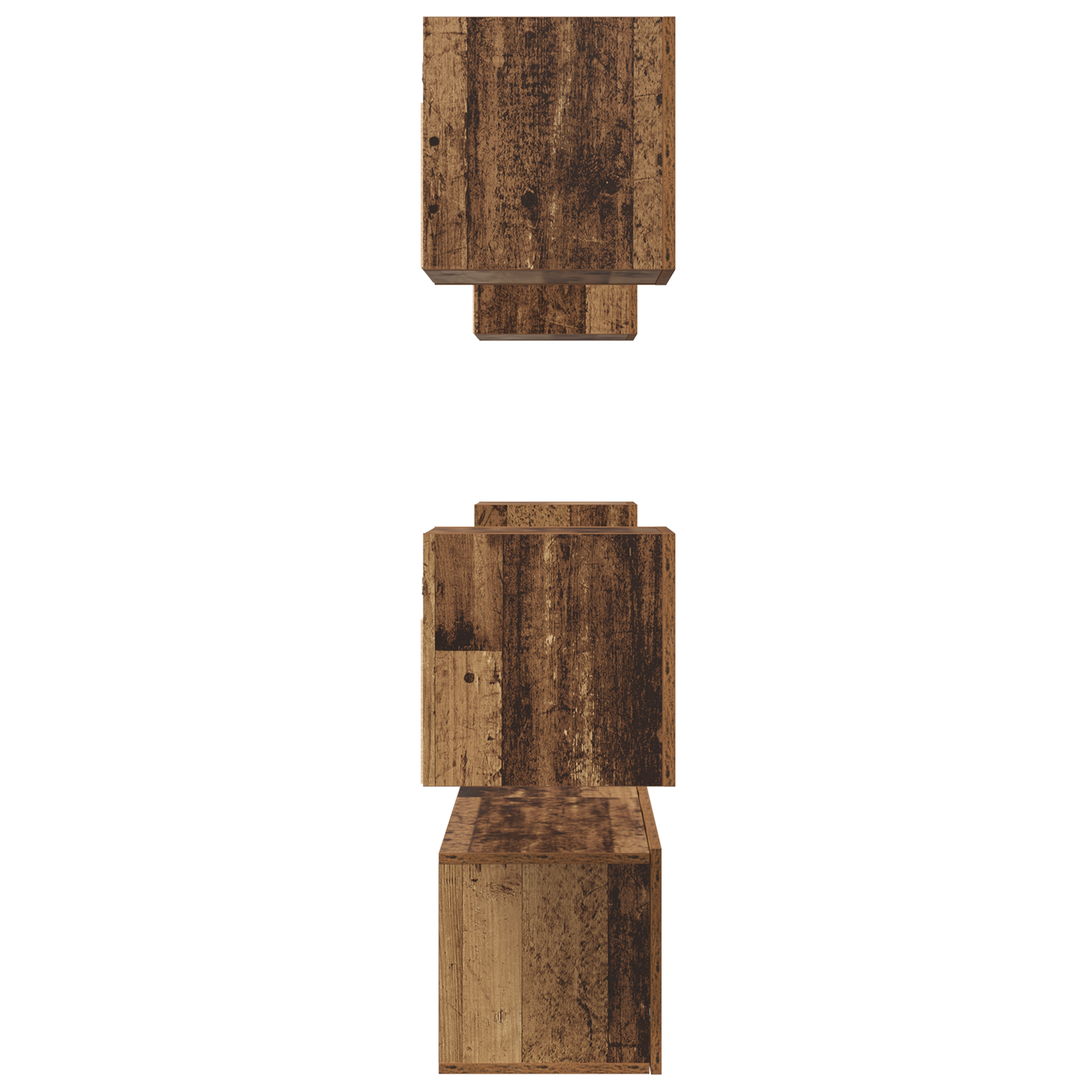 Set comodă TV Altele 6 pcs Lemn vechi Mediu 120 x 30 x 30 cm GartenMobel Dekor